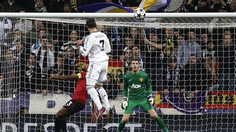 Ronaldo Header Against Man U