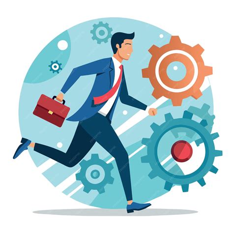 Premium Vector | Work performance evaluation full efficiency or maximum