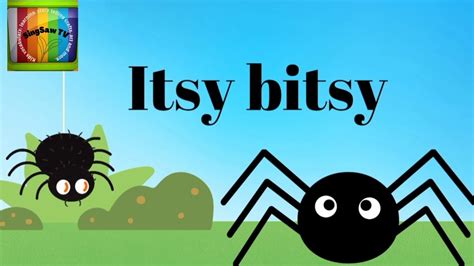 Itsy Bitsy Spider Song For Children Nursery Rhyme With Lyrics