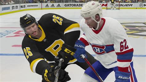 Nhl 21 Gameplay Boston Bruins Vs Montreal Canadiens Full Game Cpu Vs