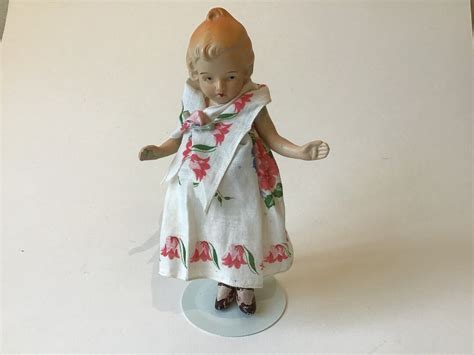 Vintage Occupied Japan Bisque Porcelain Doll Etsy