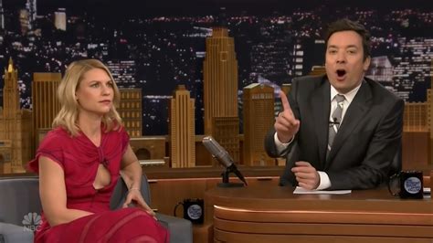 Naked Claire Danes In The Tonight Show Starring Jimmy Fallon