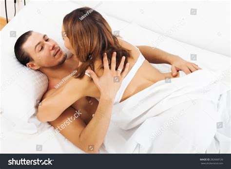 Man Woman Having Sex Bed Stock Photo 282668126 Shutterstock