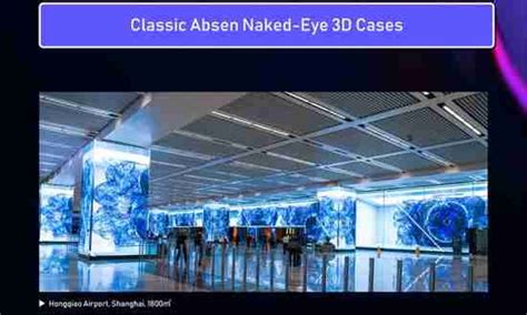 Absen Naked Eye D Solutions Absen