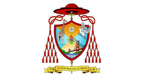 Coat Of Arms Of His Eminence Cardinal Stephen Chow Sau Yan Sj Bishop