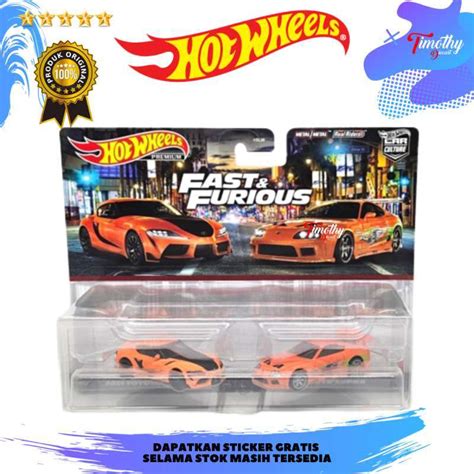 Jual Hot Wheels Premium Toyota Supra Mk4 Gr Supra New Loose Fast Furious Supra Di Seller