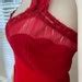 VINTAGE Lingerie Vintage Lingerie Slip Dress Scalloped Demi Bust Detail Red Color Etsy