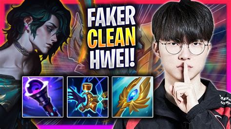 Faker Is So Clean With Hwei T1 Faker Plays Hwei Mid Vs Aurelion Sol