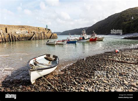 Clovelly, Devon, UK, England, Clovelly harbour, Clovelly UK, Clovelly ...