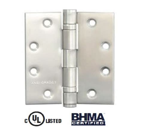 Steel Full Mortise Hinges Standard Weight String Doors And Hardware