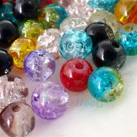 250X Perle en Cristal Crystal Verre Rond 6mm Multicolor - Cdiscount