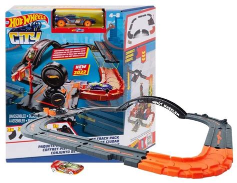 Игрушечный трек Hot Wheels City Комплект расширения Городские гонки Хот Вилс HDN95 купить