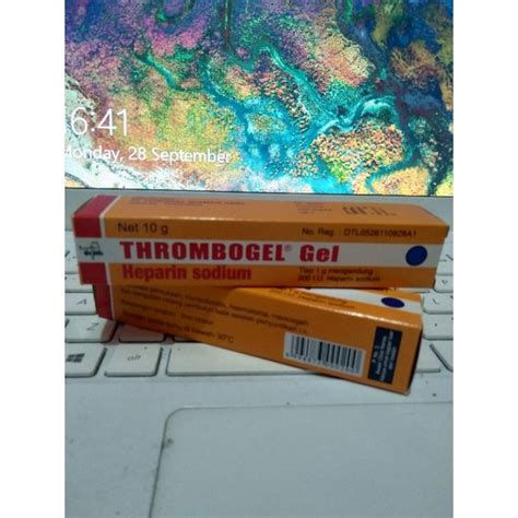 Jual Thrombophob Gel Thrombogel 10gr 20gr Salep Memar Dan Bengkak