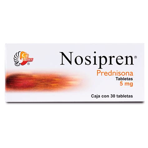 PREDNISONA 5 MG CAJA CON 30 TAB Misitio