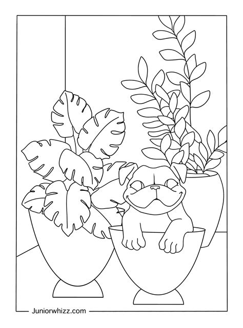 Pitbull Coloring Pages For Kids & Adults (14 Printable PDFs)