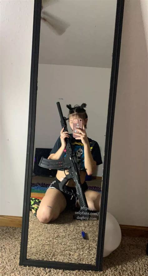 Gun Moment Btw My OF Link Is On The Pic Nudes Girlswithguns NUDE PICS ORG