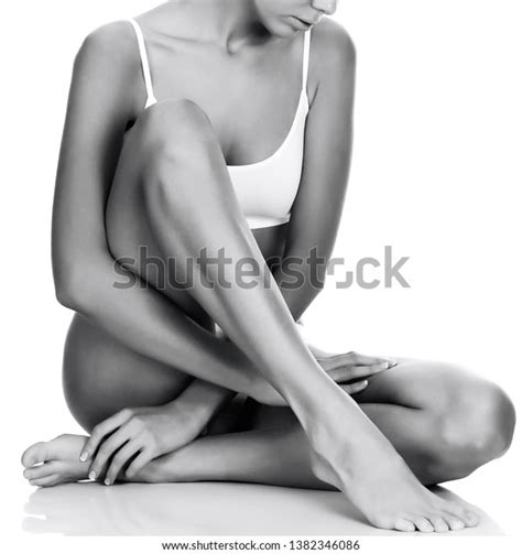 Naked Woman On White Background Stock Photo Shutterstock