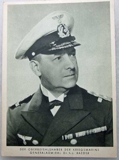 Stewarts Military Antiques German Wwii Postcard Generaladmiral