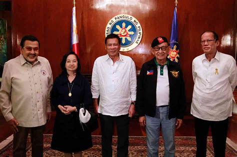 Duterte May Drop Plans For Huddle With Ex Presidents Spokesman Abs