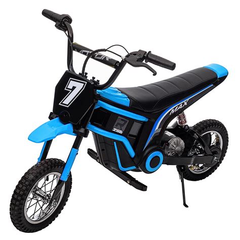 24V Electric Dirt Bike for Kids 8-14, Kids Motorcycle Electric Bike Motor Bike with Authentic