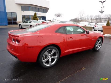 Victory Red Chevrolet Camaro Lt Rs Coupe Photo