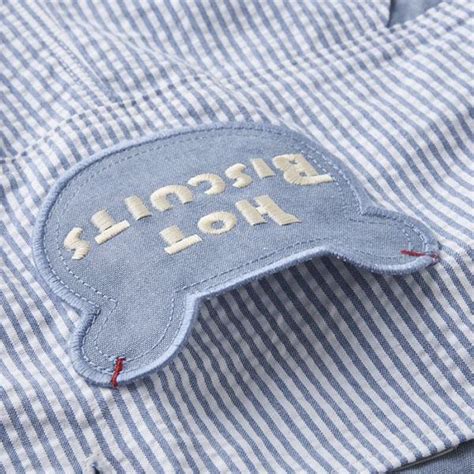 HOT BISCUITS Stripe Overalls 80 110cm 1 4Years Citrus Studio