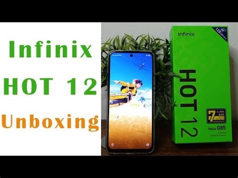 Infinix HOT play unboxing déballage et impression YouTube