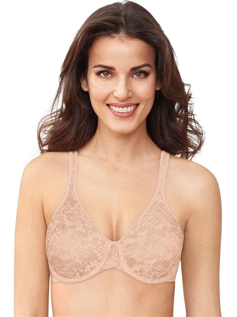 Bali Bali Passion For Comfort Back Smoothing Underwire Bra Paris Nude Lace D Women S