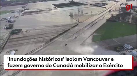 Floods isolate Vancouver and the Canadian government mobilizes the army ...