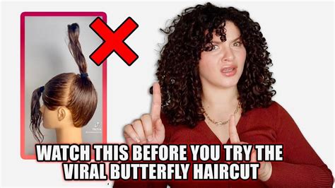 how to butterfly cut your own hair