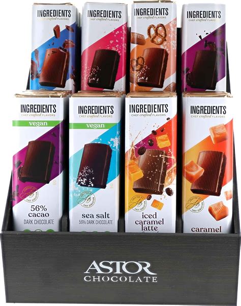 Ingredients Starter Kit Assorted Chocolate Bars Astor Food Service