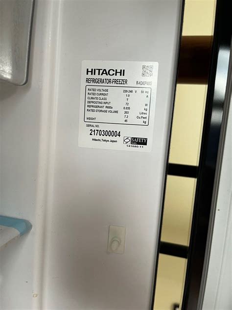 Hitachi Fridge Door Ltrs Tv Home Appliances Kitchen