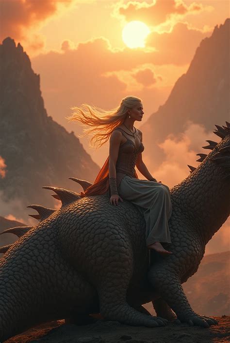 Emilia Clarke Daenerys Targaryen Game Of Thrones Naked On Top Of The