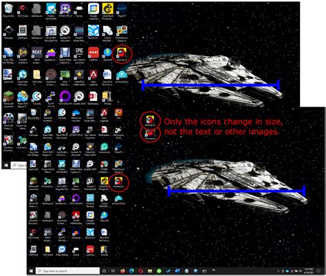 How To Make Desktop Icons Smaller in Windows 10