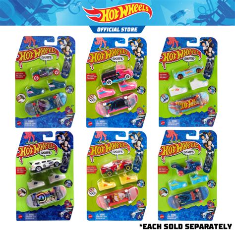 Hot Wheels Skate Tony Hawk Collector Set Fingerboard Basic Car Assortment For Ages Years And