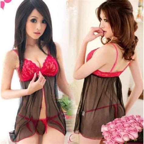 D Tails Sur Sous V Tements Sexy Lingerie Dentelle Nuisette Robe Femmes De Nuit G String