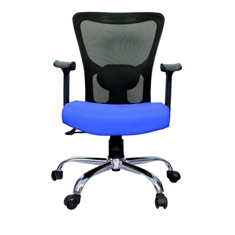 Rajpura Jazz Medium Back Revolving Chair With Centre Tilt Mechanism In