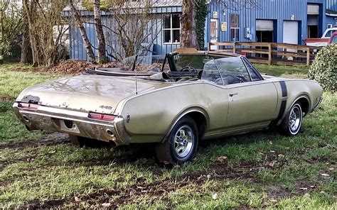 Muscle Project 1968 Oldsmobile 442 Convertible Barn Finds