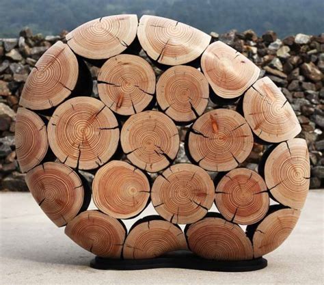 Wooden Sculptures By Jae Hyo Lee Art Sculpture Sculptures Wooden Log