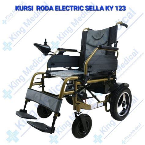 Jual Kursi Roda Elektrik Import Sella Standard Rumah Sakit Bisa Lipat