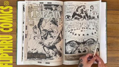 Tarzan Of The Apes Artist S Edition Joe Kubert’s Jungle Adventures Youtube