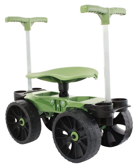 Kneeling Comfort Wheeled Gardening Stool For Elderly Rolling Garden Seat For Weeding By Vertex