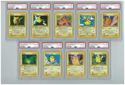 Pikachu Images Pokemon Pikachu World Card Collection