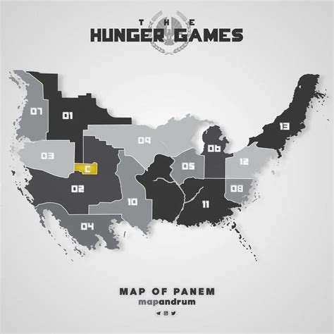 Map of Panem | Map, Hunger games, High quality images