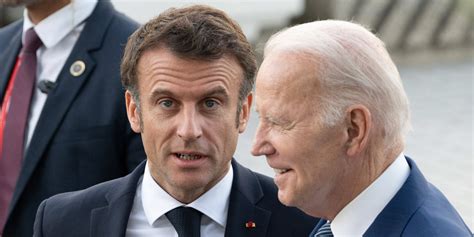 Joe Biden sera reçu par Emmanuel Macron en visite d État à Paris le 8