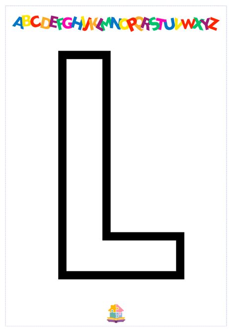 Moldes de letras grandes para imprimir - Educador