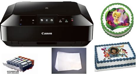 Canon Edible Printer Package Printer Ink Paper Icing Sheets Free