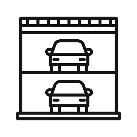 Multi Storey Parking Icon 47744009 Vector Art At Vecteezy