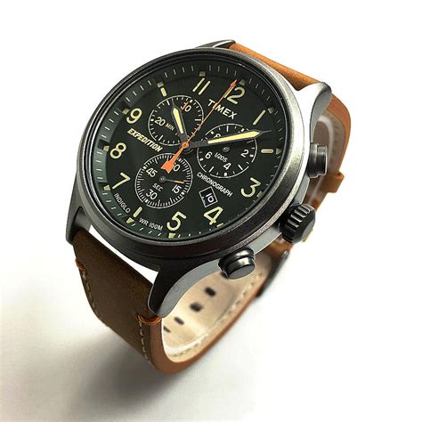 Men S Timex Expedition Scout Chronograph Watch Tw B