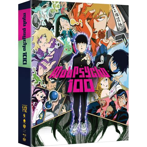 Mob Psycho 100 The Complete Series Limited Edition Blu Raydvd Combo Pack Tokyo Otaku Mode Tom